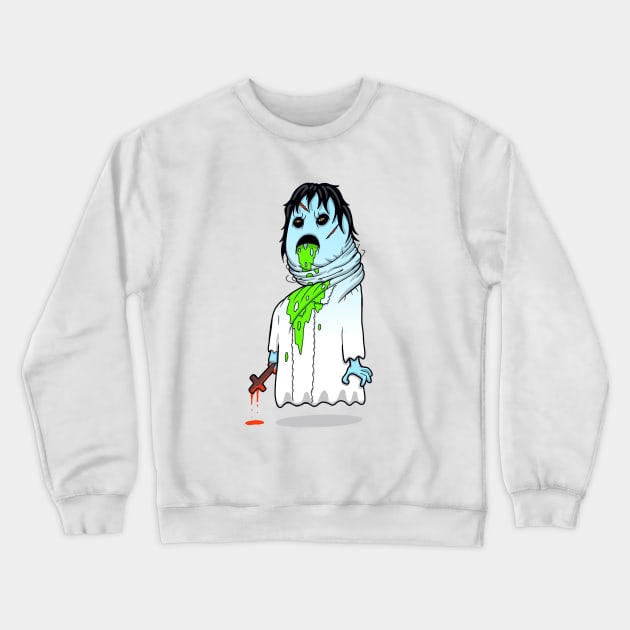 exorcist ghost Crewneck Sweatshirt by yayzus